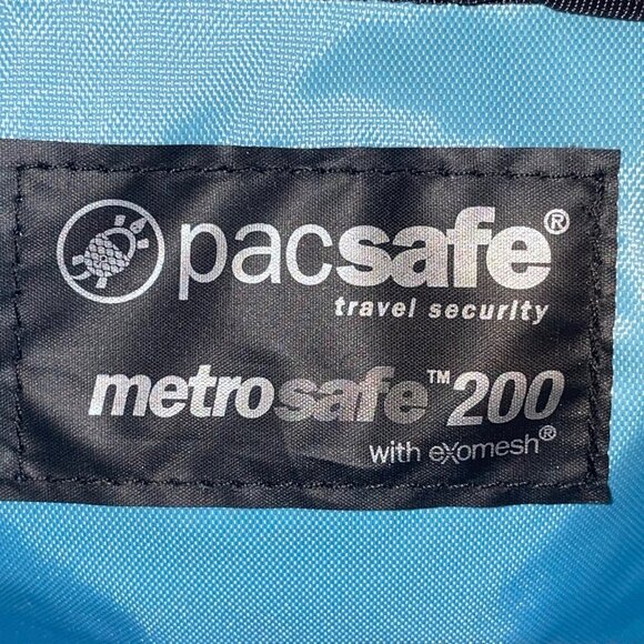 Pacsafe Brown Anti-Theft Adjustable Strap Slashproof Snatchproof Crossbody Bag - Picture 11 of 14